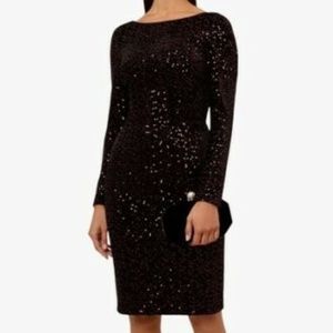 HOBBS London Sawyer Sheath Dress Sz US 8